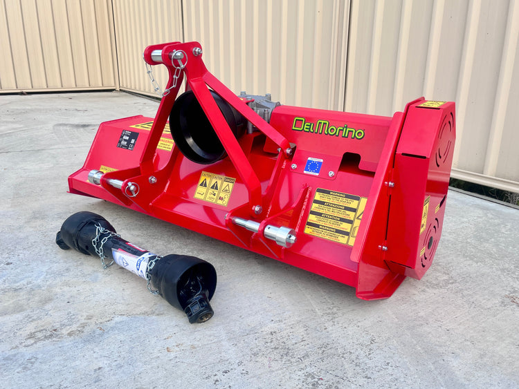 Ginger Mulching Flail Mower 1.25m for Sub Compact Tractors